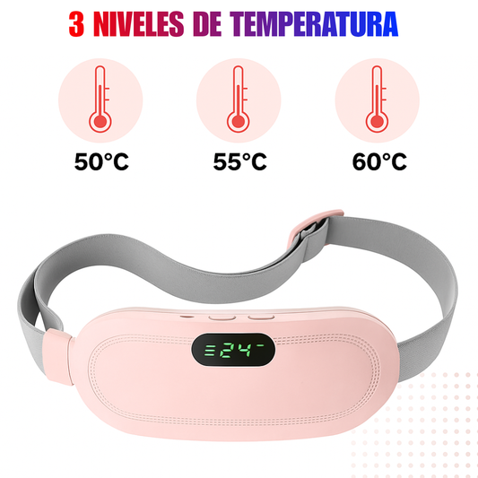 Cinturón Dolor Menstrual Termico Masajes