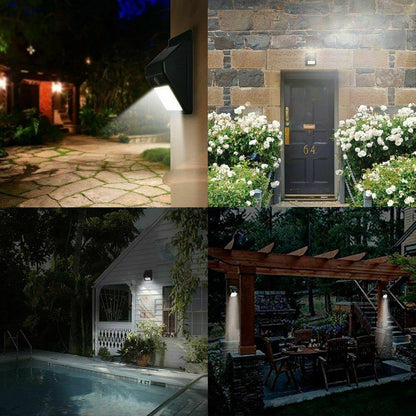 Pack de 4 luces LED solares