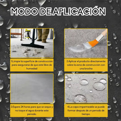 Sellador Adhesivo Transparente 1 Kg. ¡Dile adios a las goteras!