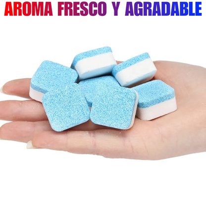 Pack de pastillas de limpieza para lavadora 36 UNIDADES. ¡Tu lavadora limpia otra vez!