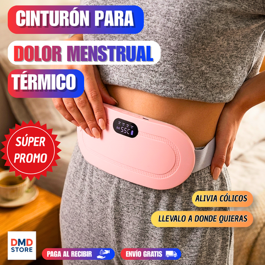 Cinturón Dolor Menstrual Termico Masajes