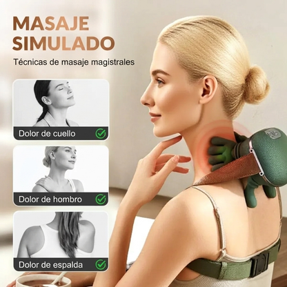 Masajeador Relajante Spa, Masaje Caliente. ¡Tu masajeador 24/7!