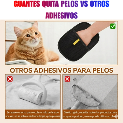Guante Aseo Mascota Quita Pelo Sobrante