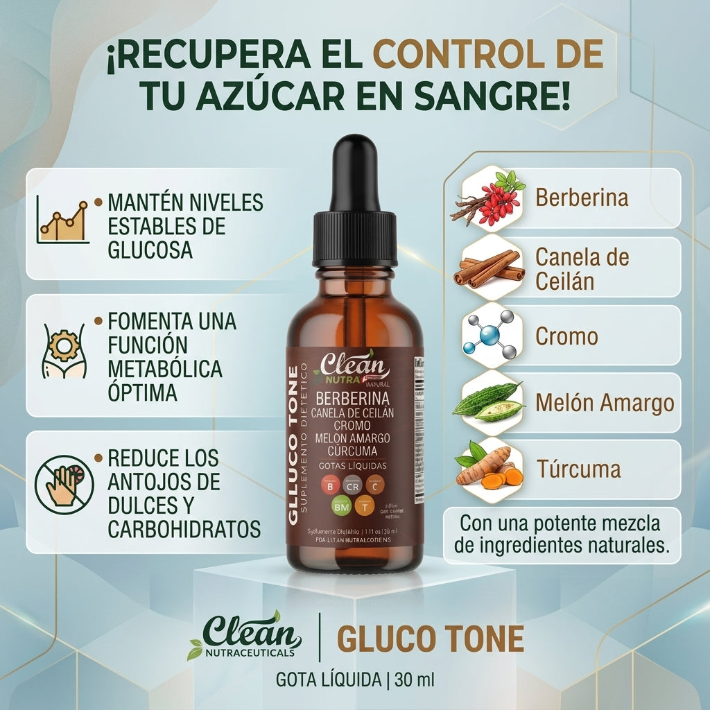 GlucoTone - Menos antojos, más energía en tu día