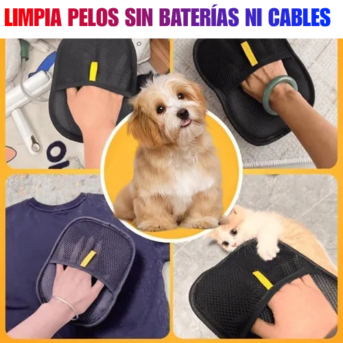 Guante Aseo Mascota Quita Pelo Sobrante