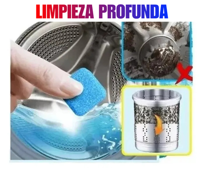 Pack de pastillas de limpieza para lavadora 36 UNIDADES. ¡Tu lavadora limpia otra vez!