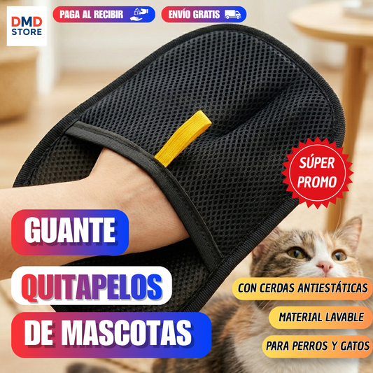 Guante Aseo Mascota Quita Pelo Sobrante