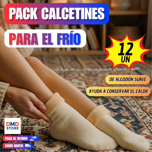 Pack x12 Calcetines Invierno