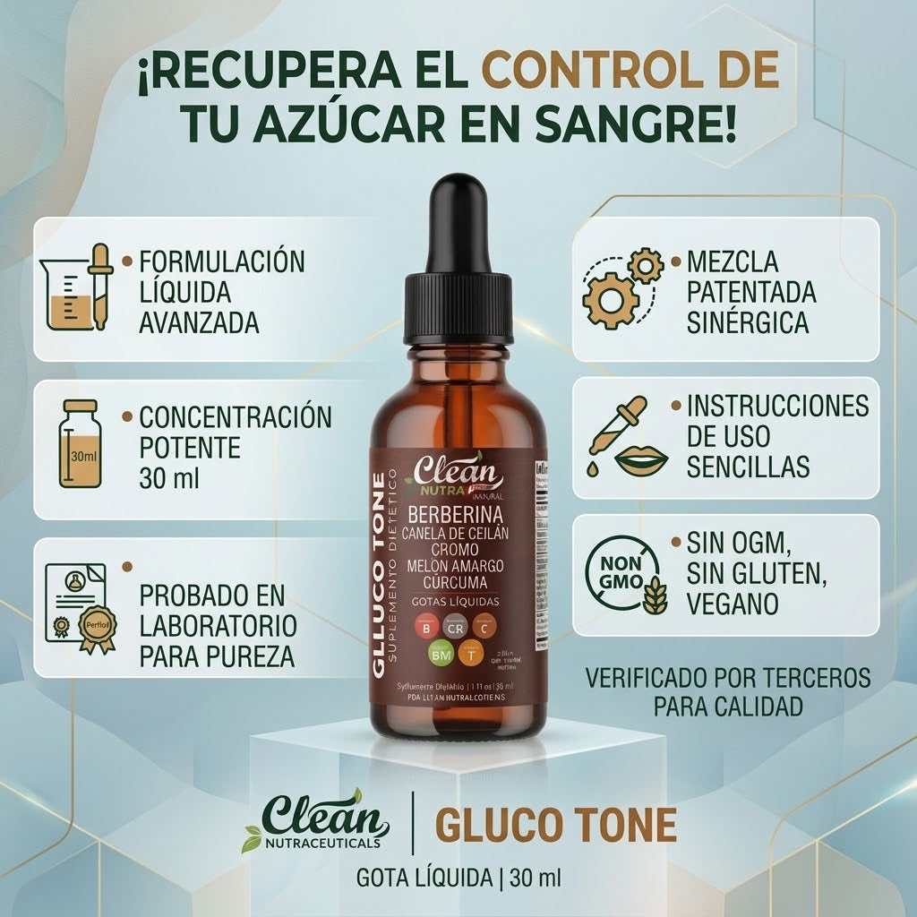 GlucoTone - Menos antojos, más energía en tu día