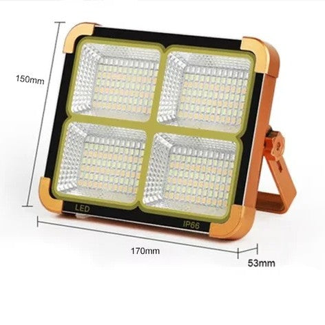Luz de emergencia LED de carga solar