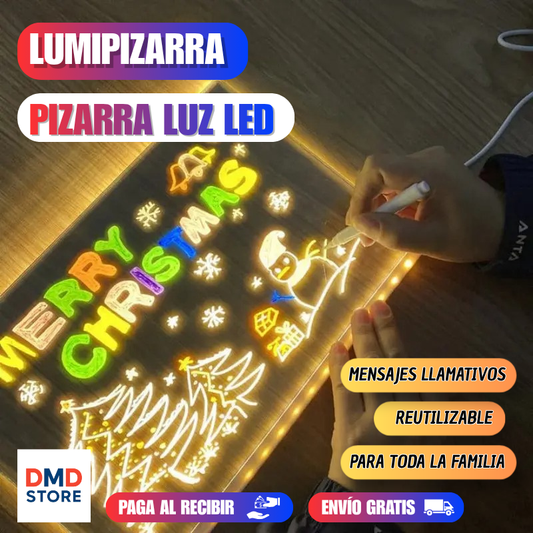 LumiPizarra - Pizarra Luz Led - Tus Ideas Iluminadas al Instante